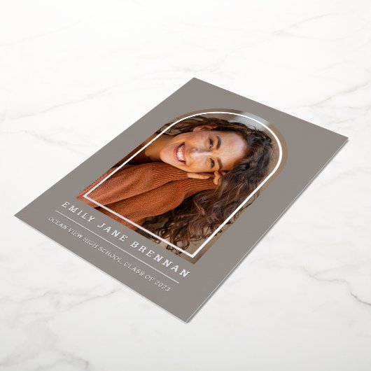 Afstuderen Aankondiging Afstudeerder Fotokaart (Gedraaid)