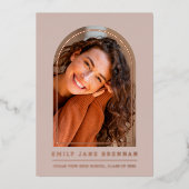 Afstuderen Aankondiging Afstudeerder Fotokaart (Voorkant)