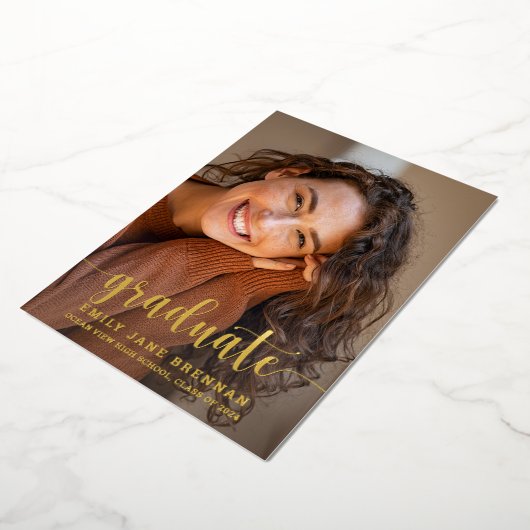 Afstuderen Aankondiging Afstudeerder Fotokaart (Gedraaid)