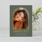 Afstuderen Aankondiging Afstudeerder Fotokaart (Staand Voorkant)