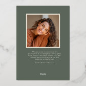 Afstuderen Aankondiging Afstudeerder Fotokaart (Achterkant)