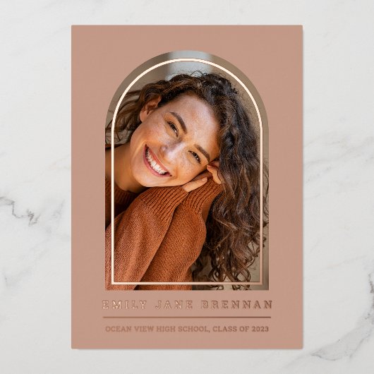 Afstuderen Aankondiging Afstudeerder Fotokaart (Voorkant)