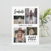 Afstuderen Aankondiging Afstuderen handtekening (Staand voorkant)