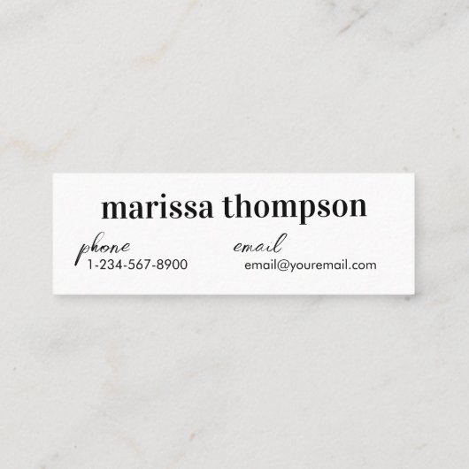 Afstuderen Aankondiging Afstuderen Visitekaartje (Achterkant)