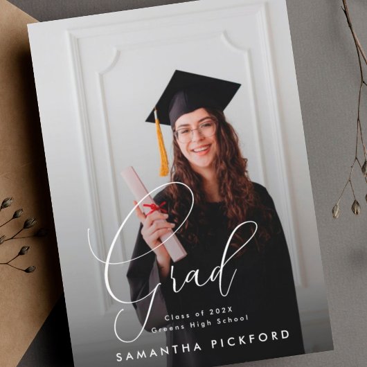  Afstuderen Aankondiging Foto Afstudeerder