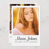 Afstuderen aankondiging Fotokaart (Voorkant / Achterkant)