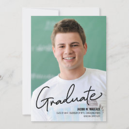 Afstuderen Aankondiging Fotoman Afstuderen