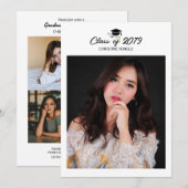 Afstuderen Aankondiging Kaart (Voorkant / Achterkant)