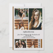 Afstuderen Aankondiging Kaart (Achterkant)