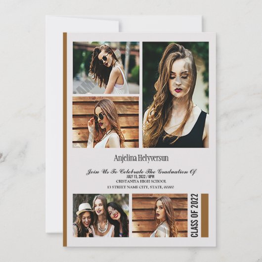 Afstuderen Aankondiging Kaart (Achterkant)