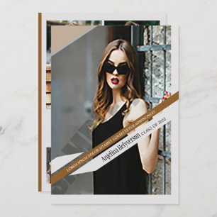 Afstuderen Aankondiging Kaart