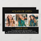 Afstuderen Aankondiging Kaart (Voorkant / Achterkant)