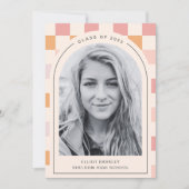 Afstuderen Aankondiging Kaart | Kaart Afstudeerder (Voorkant)