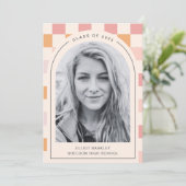 Afstuderen Aankondiging Kaart | Kaart Afstudeerder (Staand voorkant)