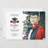 Afstuderen Aankondiging Kaart Sjabloon (Voorkant)