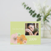 Afstuderen Aankondiging, Party Invitations postcar Uitnodiging Briefkaart (Staand voorkant)