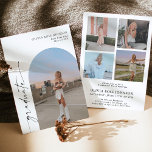 Afstuderen Aankondiging Uitnodigen | Afstudeerfees<br><div class="desc">Deze Photo Graduation Party Invitation heeft een zwart-wit modern minimalistisch ontwerp en is perfect om foto's van de ereloon afstuderen te uploaden! Upload eenvoudig uw eigen foto en bewerk de meeste woorden om bij uw evenement te passen! Tekst- en boogkleuren zijn volledig bewerkbaar —> klik op de knop "Bewerken met...</div>