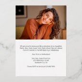 Afstuderen Aankondiging Uitnodiging Afstudeerder F (Achterkant)