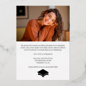 Afstuderen Aankondiging Uitnodiging Afstudeerder F (Achterkant)