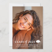 Afstuderen Aankondiging Uitnodiging Afstudeerder F (Voorkant)