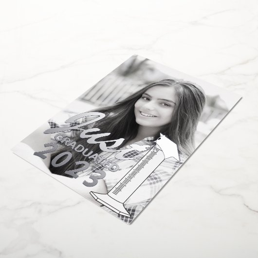 Afstuderen Aankondiging Wetenschap afgestudeerde c (Gedraaid)