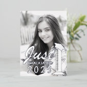 Afstuderen Aankondiging Wetenschap afgestudeerde c (Staand Voorkant)