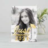 Afstuderen Aankondiging Wetenschap afgestudeerde c (Staand Voorkant)