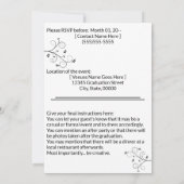 Afstuderen Aankondiging White Gold Lijst (Achterkant)