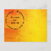 Afstuderen Aankondigingskaart (Achterkant)