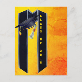 Afstuderen Aankondigingskaart