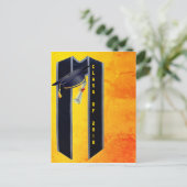 Afstuderen Aankondigingskaart (Staand voorkant)