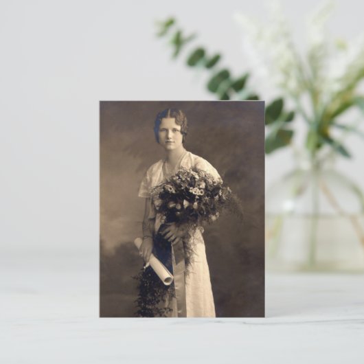  Afstuderen Aankondigingskaart (Staand voorkant)