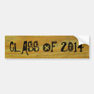 Afstuderen aanpasbare Klasse van... Bumpersticker