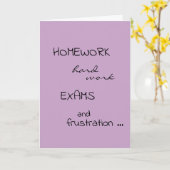 Afstuderen aanraken gefeliciteerd kaart (Gele Bloem)