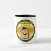 Afstuderen aardappel met een graad mok (Midden)