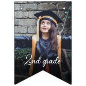 Afstuderen Achievements Grade Niveaus Foto's Moder Vlaggetjes (Tweede vlag)