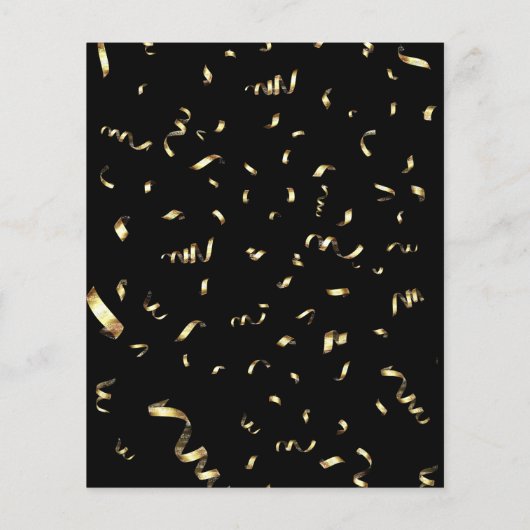 Afstuderen Advice Keepaardcard | Zwart goud (Achterkant)