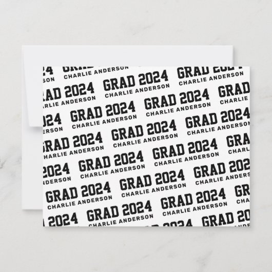 Afstuderen advies en wensen afstudeerder jaar zwar notitiekaartje (Achterkant)