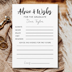 Afstuderen Advies & Wensen 2025 Afstudeerder Party Feestdagenkaart