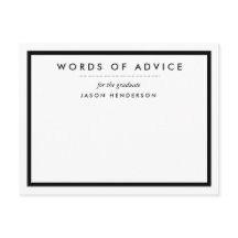 Afstuderen Adviezenkaarten