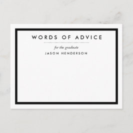 Afstuderen Adviezenkaarten Advieskaart