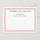 Afstuderen Adviezenkaarten Advieskaart (Voorkant)