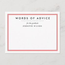 Afstuderen Adviezenkaarten Advieskaart