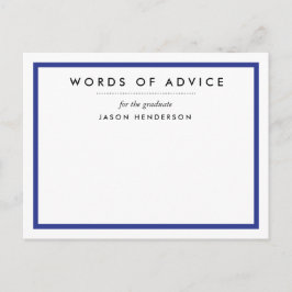 Afstuderen Adviezenkaarten Advieskaart