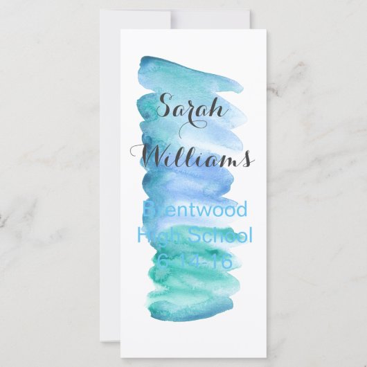 afstuderen afbeeldingen rackkaarten (Achterkant)