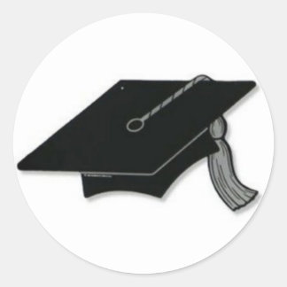 Afstuderen afdichtingen ronde sticker