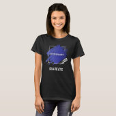 Afstuderen Afgestudeerd in de antropologie T-shirt (Voorkant volledig)
