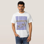 Afstuderen - Afgestudeerd  T-shirt (Voorkant volledig)