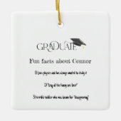 Afstuderen Afloopklep Keramisch Ornament (Voorkant)