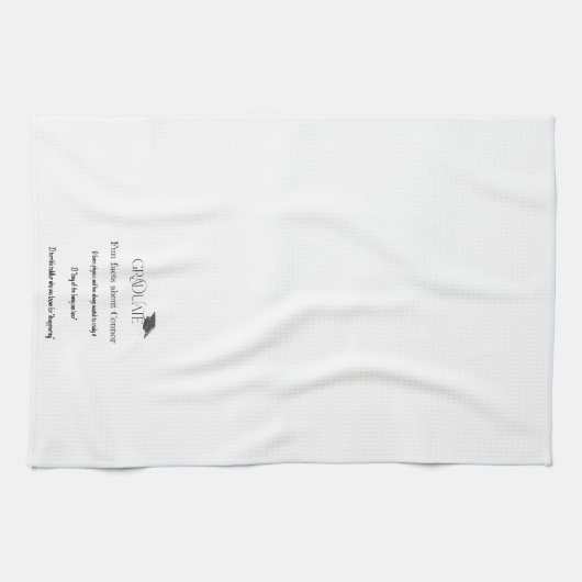 Afstuderen Afloopklep Theedoek (Horizontaal)